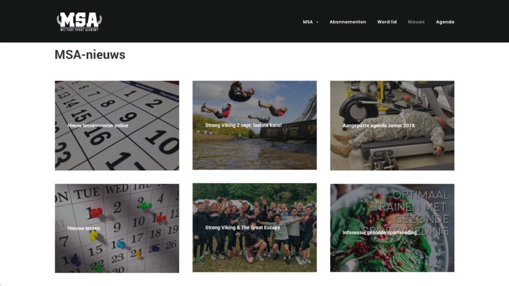 Military Sport Academy Sint Amandsberg Portfolio ESKIDOOS