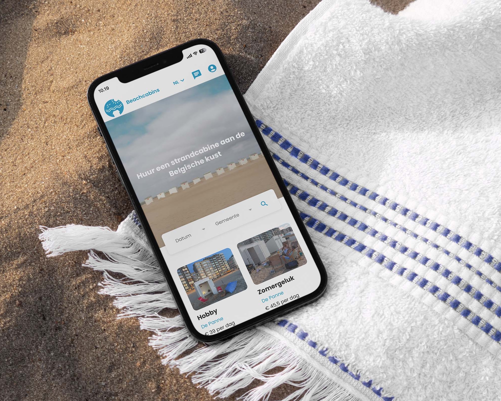 strandcabine huren - beachcabins