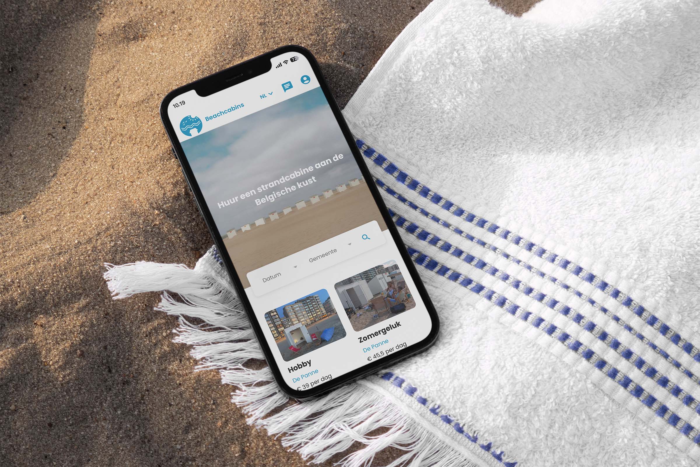 strandcabine huren - beachcabins